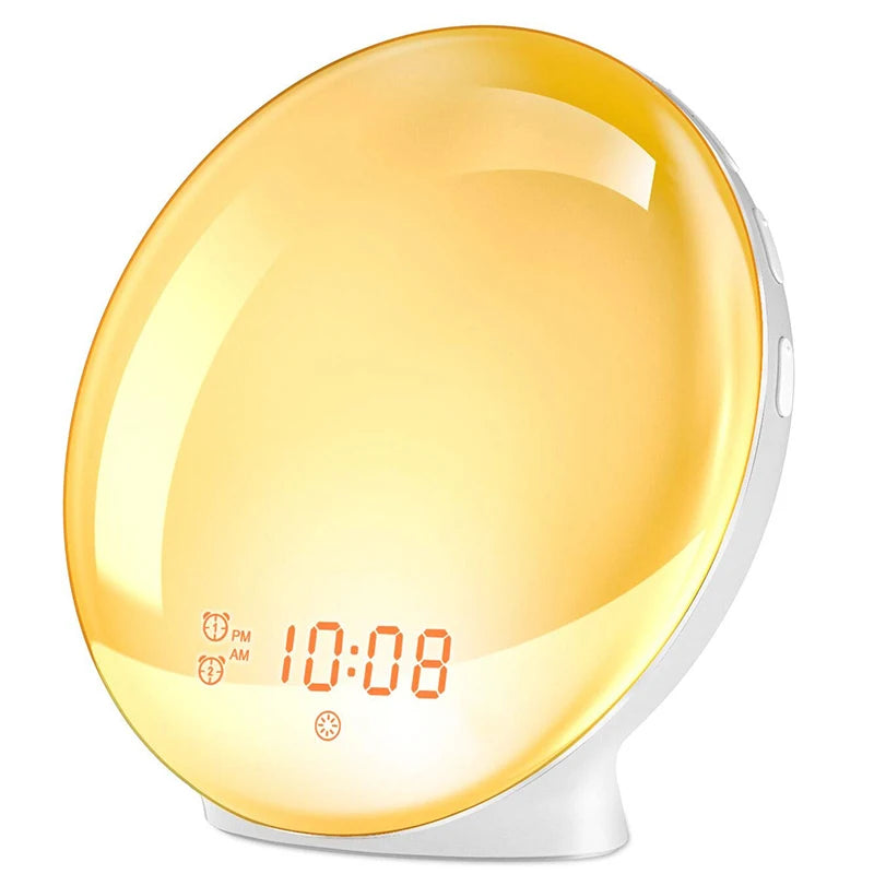 Solvane Rise — Lámpara Despertador con Simulación de Amanecer y Atardecer