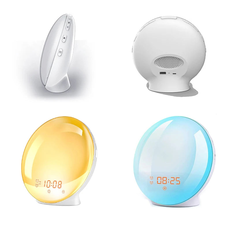 Solvane Rise — Lámpara Despertador con Simulación de Amanecer y Atardecer